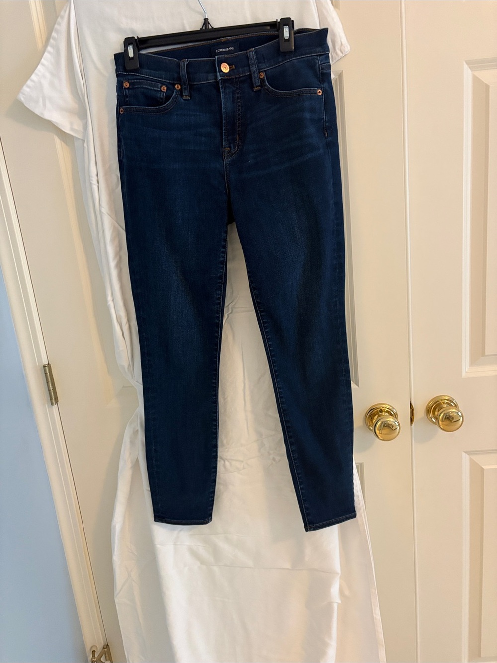 J. Crew Dark Indigo Skinny Jeans